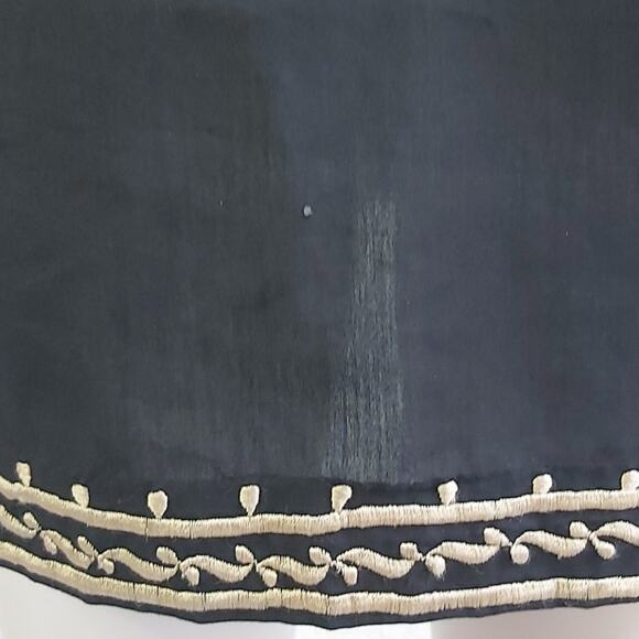 Vintage Macelli Bohemian Embroidered Tunic Size Large - Picture 11 of 12